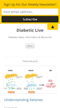 Mobile Screenshot of diabeticlive.com